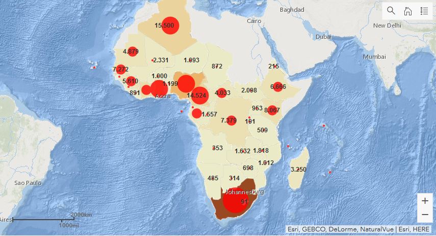 Corona en Afrique