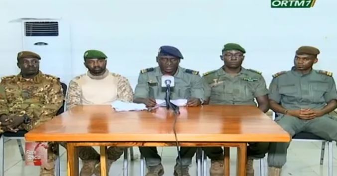 Coup d'État au Mali - Déclaration des Putschistes