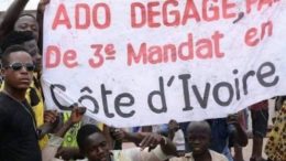 Manifestations en Côte d'Ivoire