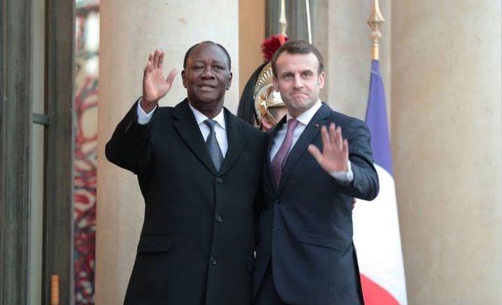 Macron Ouattara - 3ème mandat