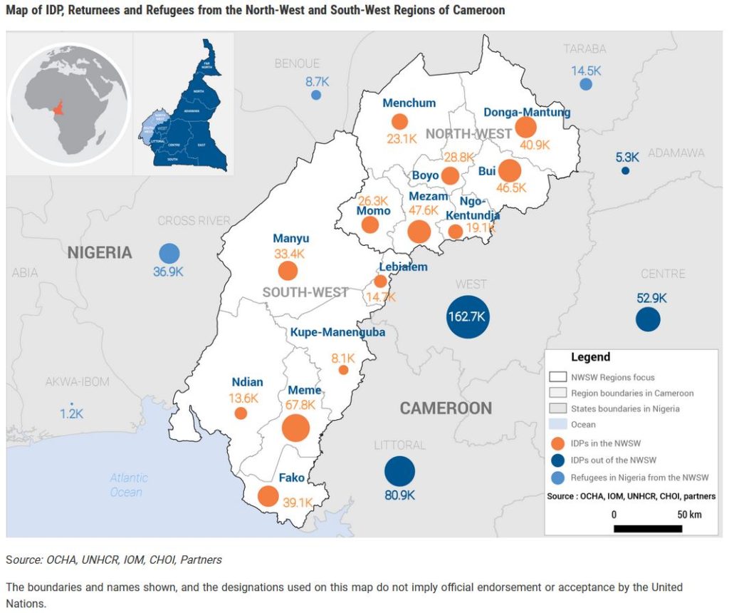 Crise anglophone au Cameroun - OCHA